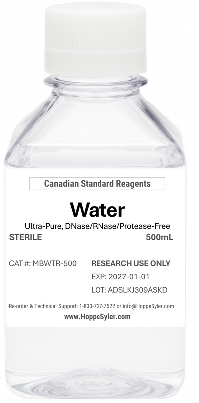 π Ultra-Pure Sterile Water, DNase/RNase/Protease Free