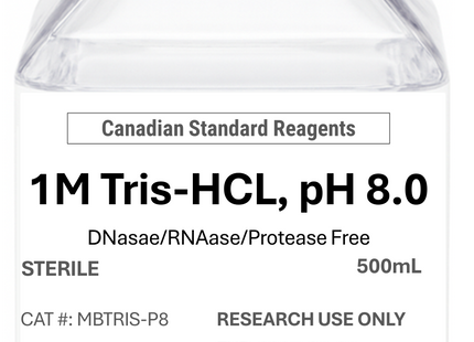 🍁 1 M Tris-HCl, 500 mL, Sterile, DNase/ RNase/ Protease Free
