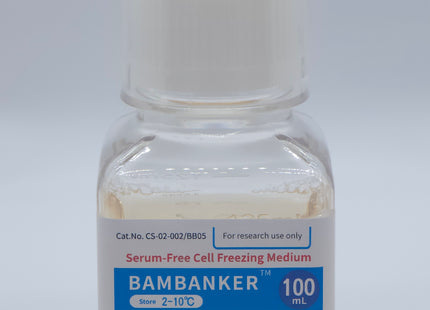Bambanker Serum-Free Cell Freezing Medium, 100 mL