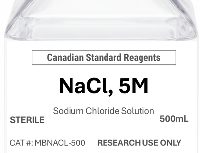 🍁 NaCl (5M), Sterile, DNase/RNase/Protease Free