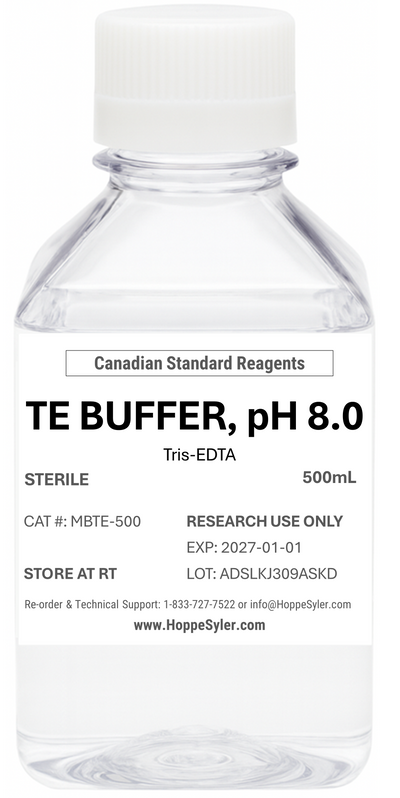 🍁 TE Buffer (Tris–EDTA, pH 8.0), Sterile, Molecular Biology Grade