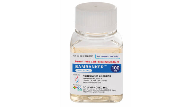 Bambanker Serum-Free Cell Freezing Medium, 100 mL